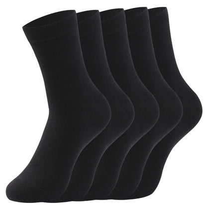5/10 Pairs Men Women Cotton Socks Pure Color Thin Summer Soft Breathable White Black Business Summer Casual Men socks Large Size