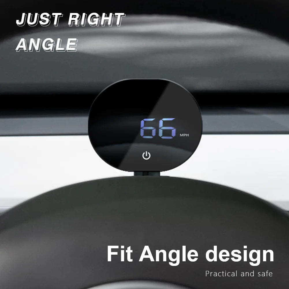 Tesla Model 3/Y Speedometer,Touch Screen Type-C Powered Real-Time Speed Monitor for Tesla 2025 2024 2023 2022 Models
