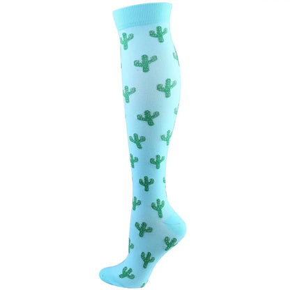 1 Pair S-XXL Large Size Compression Socks Doctor Nurse Golfs Tube Fit Medical Edema Diabetes Varicose Veins Soccer Men Stockings