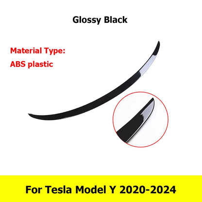 For Tesla Model Y 2024-2020 ABS Carbon Fiber Wings Original Performance Spoiler Model 3 2023-2026 Highland Exterior Accessories