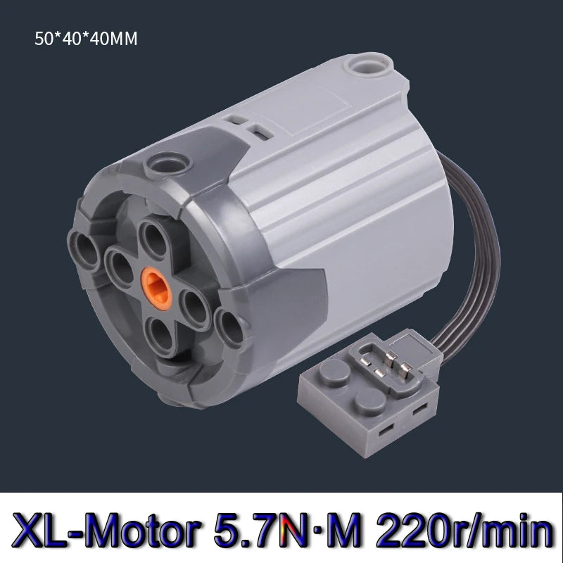 Technical Electronic Building Block MOC Refit Accessories Micro-motor RC Power Functions Parts Creative DIY Car Bricks Kids Toys