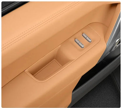 For Chery ICAR V27 2026 Silicone Cup Holder Mat Wireless Charging Anti Slip Pad Tailgate Storage Box Interior Accessories Kit