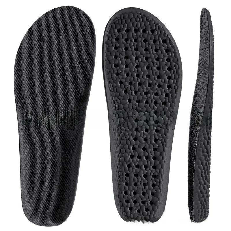 Antibacterial Breathable Shoe Insoles Unisex Hole Shoe Inserts Comfortable Anti Slip Absorbent Soft Bottom Women Men Pain Relief