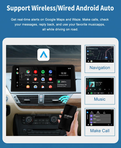 1920*720 Linux Touch Screen Wireless Carplay Android Auto Car Multimedia Player Display For BMW X1 E84 2009-2015 CIC