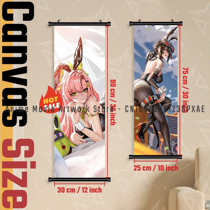 Zenless Zone Zero Game Figures Home Decor Prints Painting Pictures Wall Art HD Kawaii Canvas Poster Bedside Background No Frame