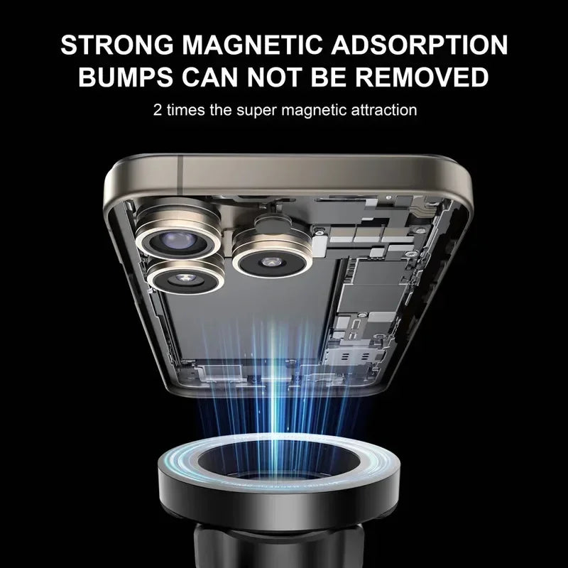 Universal Car Air Vent Magnet Phone Holder Magnetic 2 Phone Mounts Vehicel Car Smart Phone Holders Stands Bracket for Magsafe