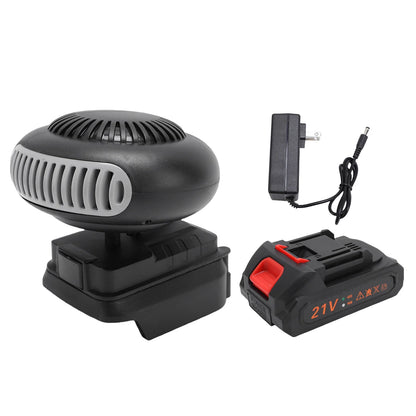 170W Electric Heater Fan Battery Powered Portable Small Space Heater USB Adjustable Thermostat Heater for Car No/With Battery