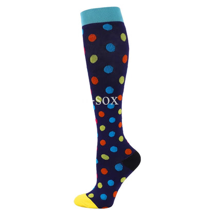 1Pair New Compression Stockings 20-30Mmhg Knee High Sports socks Fit Medical Varicose Veins Pregnant  Edema Diabetes Circulation
