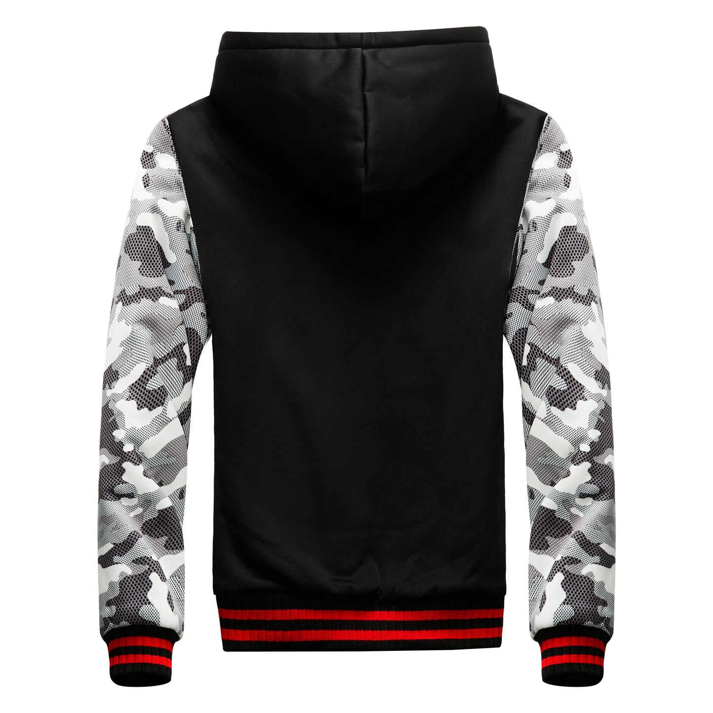 Men's Hoodie Winter Thick Warm Fleece Zipper Sweatshirts Casual Hoodies Daily Coat Sportwear Male Streetwear Hoodies Unisex