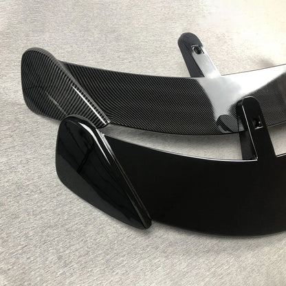Hatchback SUV Cars Rear Roof Trunk Lid Spoiler Wings 130CM Universal Fit Mostly Vehicle ABS Black Carbon White Accessories Parts