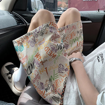 2026 Summer Baggy Letter Printed Graphic Shorts For Men Retro Casual Fashion Graffiti Short Pants Hawaiian Beach Y2K Bermudas