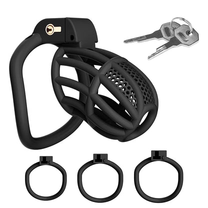 Chastity Cage Male Cock Cage Adjustable Penis Ring Slave Bondage Chastity Lock Sissy Gay Chastity Devices Sex Toys For Men Gay