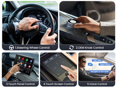 Carlinkit S2 Android 13 Tv Box SM6115 8 Core Carplay Wireless Android auto Support Youtube Netfilx IPTV Spotify Physical Switch