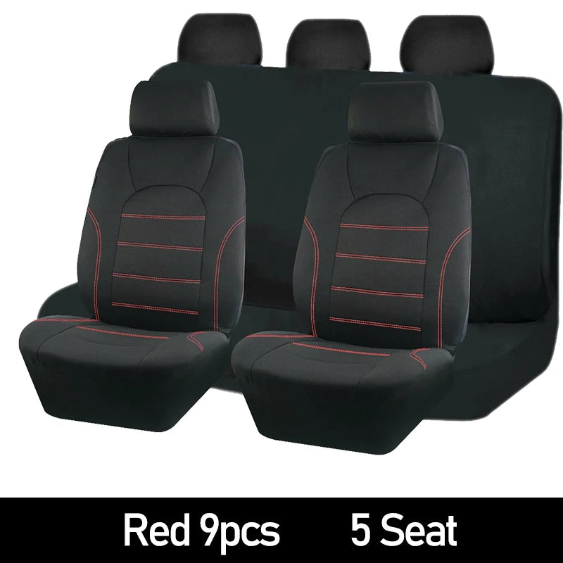 AUTOKING Universal  Car Seat Cover Set Car Accessories Interior for Women Man Fit for Most Car SUV Truck Van Seat Protector