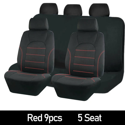 AUTOKING Universal  Car Seat Cover Set Car Accessories Interior for Women Man Fit for Most Car SUV Truck Van Seat Protector