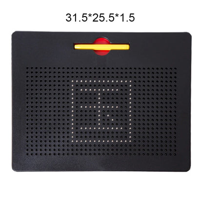Magnetic Drawing Board Magnetized Board For Children Travel Activities Montessori Education Toy Magnet Ball Pad Magnetic Stylus