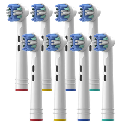 Replacement Brush Heads For Oral Toothbrush -B Fit Advance Power/Pro Health/3D Excel/Vitality Precision Clean BristlesD100 D25