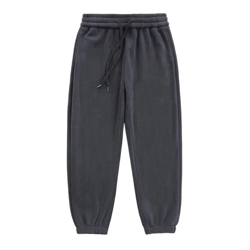 Thickened Double-Sided Fleece Women's Sports Pants Winter Outdoor Wear Warm Orlon Lined Sweatpants Commute Style Long Pants