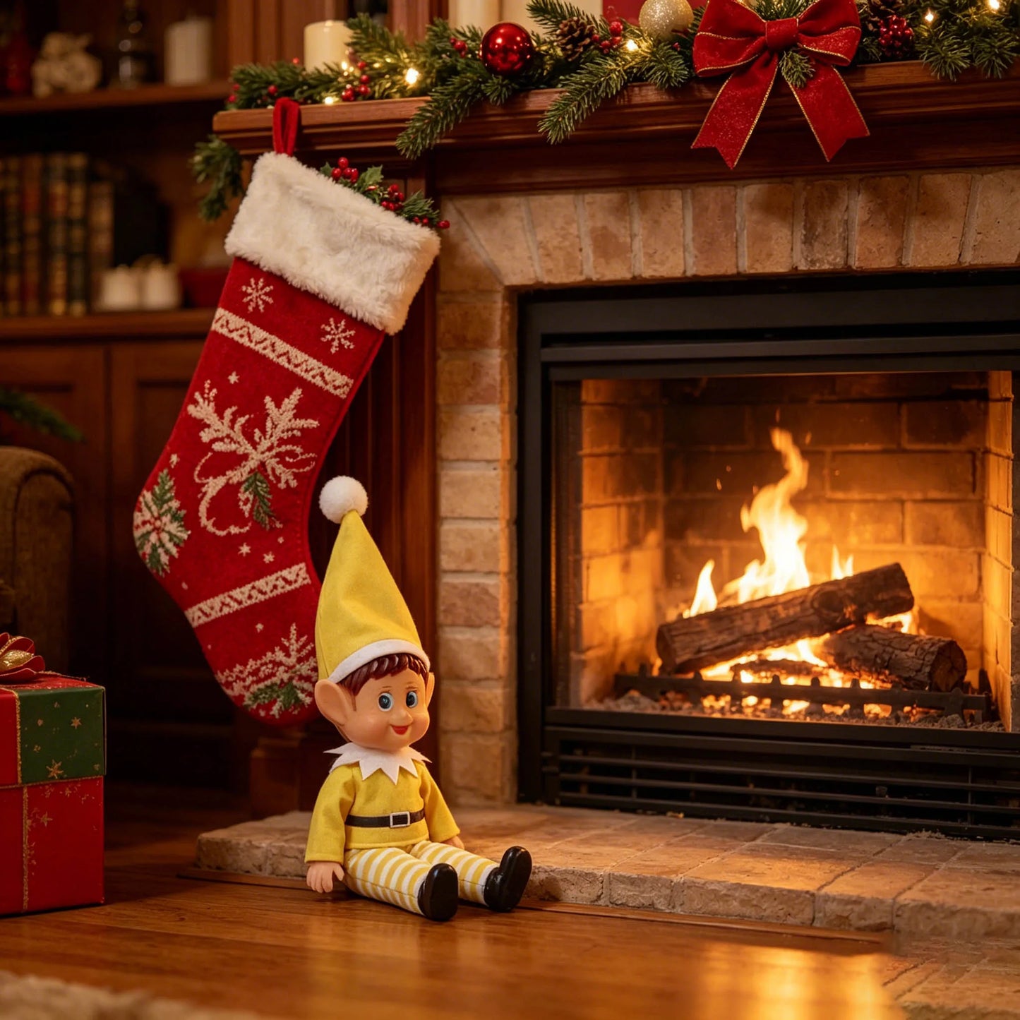 2026 Christmas Elf Dolls with Music and Lights for Christmas Gifts, Trendy Play Dolls, Children's Handmade Toys, and Gifts