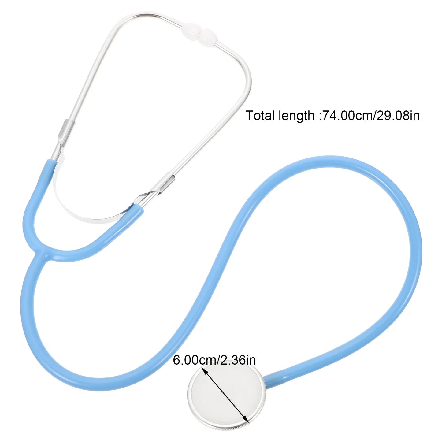 Simulated Stethoscope Educational Role Play Doctor Nurse Game Prop Kids Stethoscope for Imaginative Play and Learning