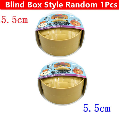 5.5/8.5cm Stress 1-12Pcs Dumpling Squash Toy Dampaline Squishy with Box Dumplings Sensory Squeeze Toy for  Relief Gift Birthday
