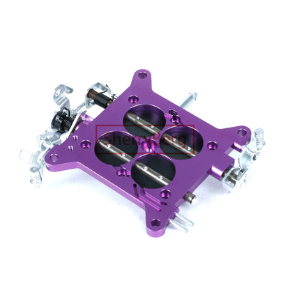 SherryBerg Carburador Carburetor Carb Proform Billet Throttle Base Plate for Holley 850CFM & 950CFM Carburettors PR67156 Karbu