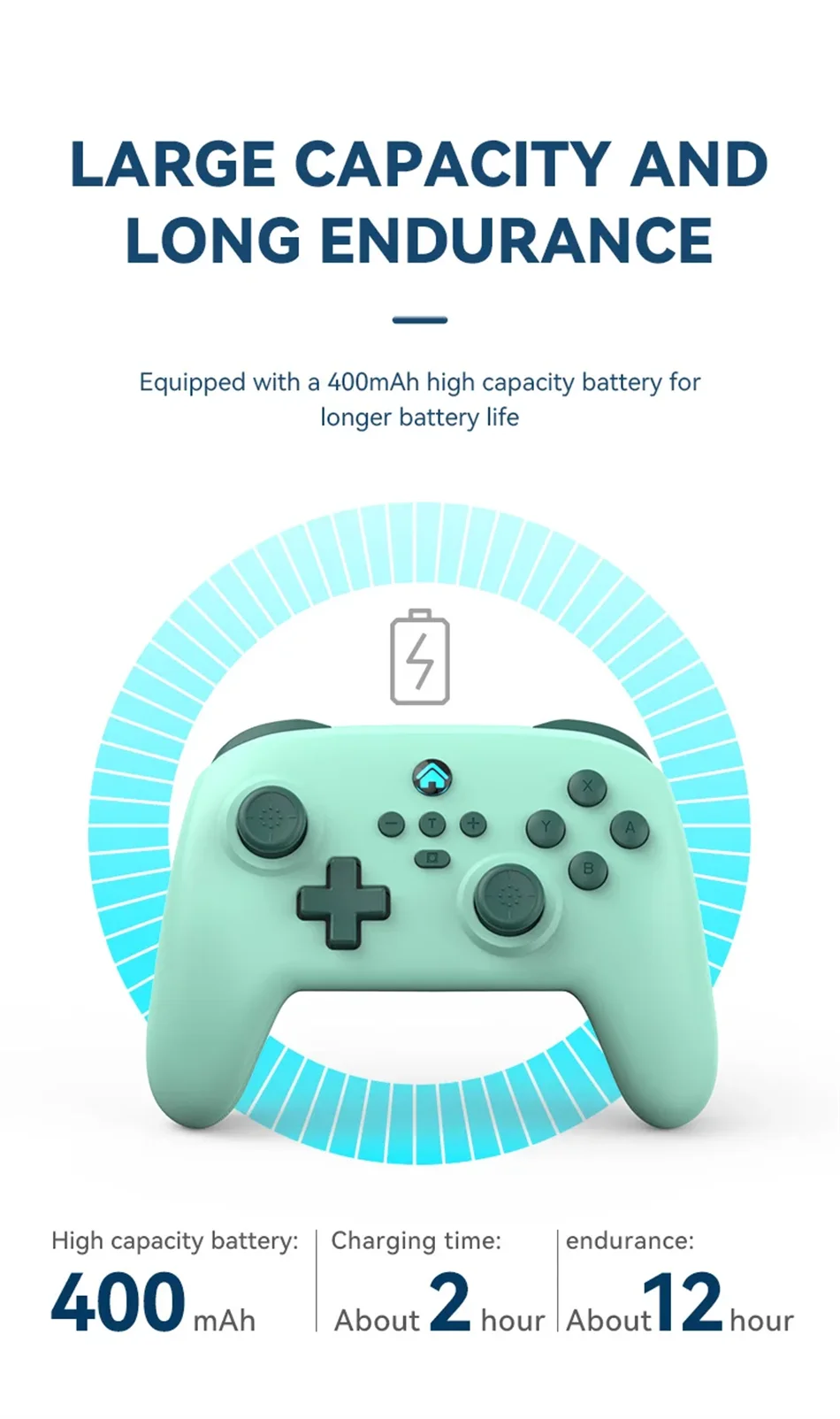 2026 New Switch Pro Wireless Gamepad For Nintendo Switch OLED Lite PC Steam Yuzu Bluetooth Joystick Controller Dual Vibration Tu