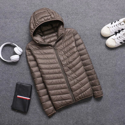 Ultra-Light down Vest Men's Spring Autumn Winter Fashion City Style Standard Fit Youth Daily Wear Couple's Style Vest