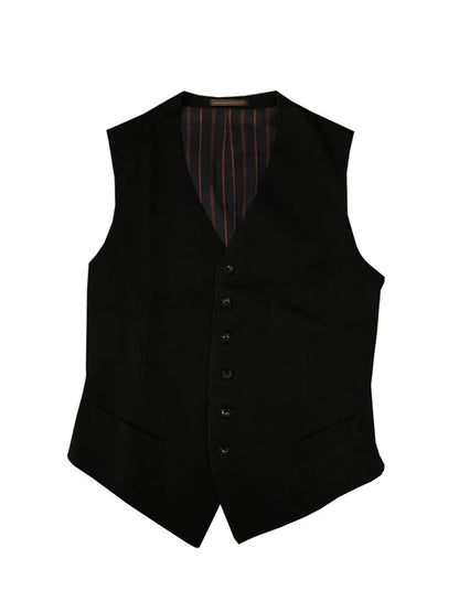 YAMAMOTOstyle Homme Men'S Suit Vest For Men Flower Waistcoat Unisex Gilet Men Vests For Women Simple Breasted Casual Man Vest
