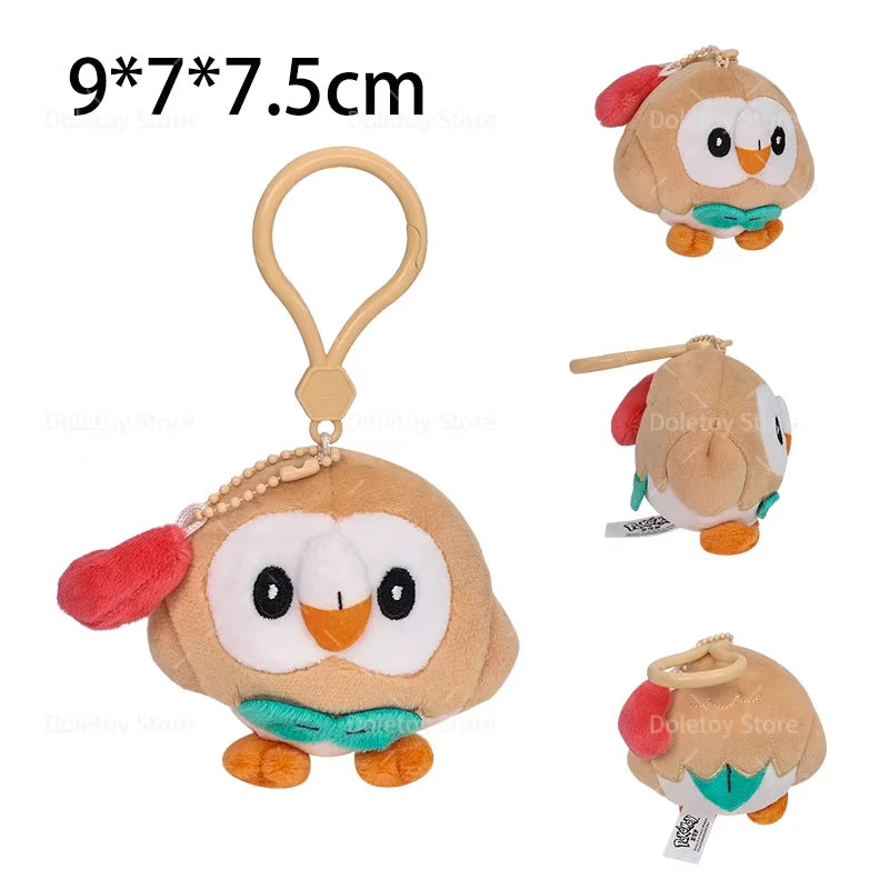 34 Styles Pokemon Plush Keychain Cartoon Toys Pikachu Eevee Charmander Squirtle Mew Snorlax Jigglypuff Doll Kids Kawai Toy Gift