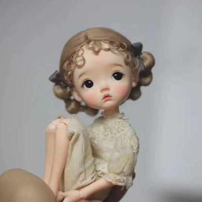 New 25cm Big Head Girl 1/6 Landoudou SD BJD Doll Siyecao Resin Toy Birthday Gift Makeup Free Shipping From Stock