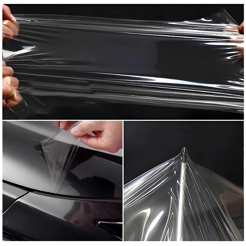 7.5mil Car Body Paint Protection Film TPH PPF Clear Auto Vinyl Wrap Scratch Resistant Self Healing Invisible Car Protective Film