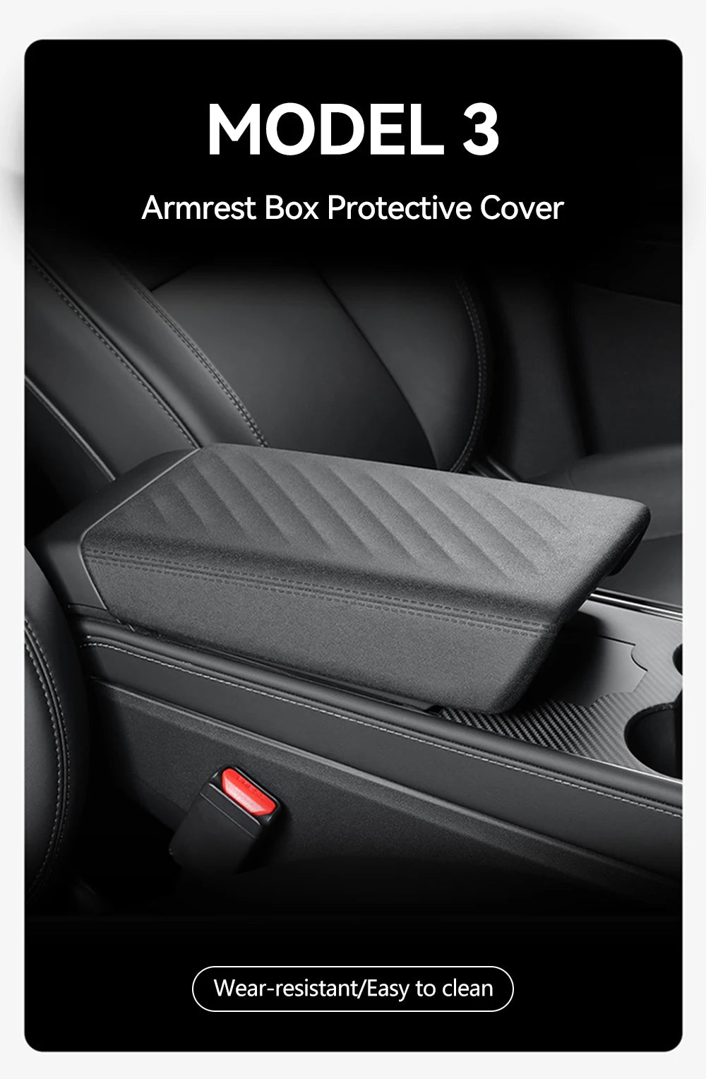 YZ For Tesla Model 3 Y YL Juniper Highland Armrest Pad Soft Case Center Console Box Cover Aanti-scratch 2026 Accessories