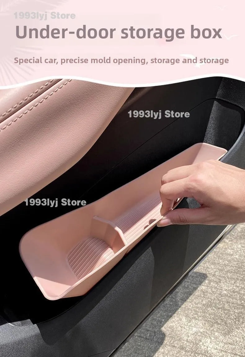 For BYD Seagull Car Door Storage Slots pad,Upgraded Accessories Interior Modification Dust-proof pad