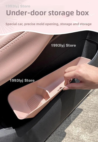 For BYD Seagull Car Door Storage Slots pad,Upgraded Accessories Interior Modification Dust-proof pad