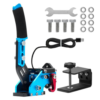 Sim Rui to Pc Handbrake Simracing Hand Brake Sim Racing Cockpit Usb Brakes Drift Game Steering Wheel Lever Simulator