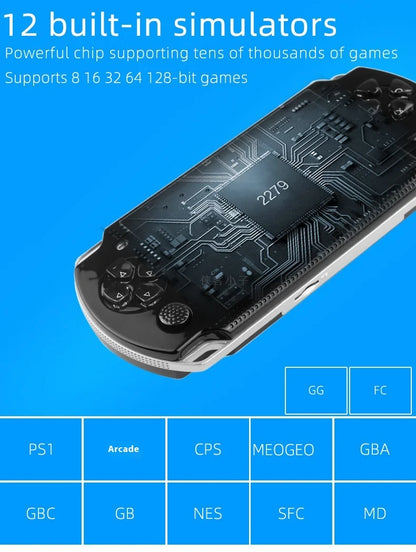 Psp 3000 X6 Consola 12 Types Of Simulators 10000 Arcade Games Retro Retro Arcade Console 4.3inch Ips Screen Video Game Toy Gift