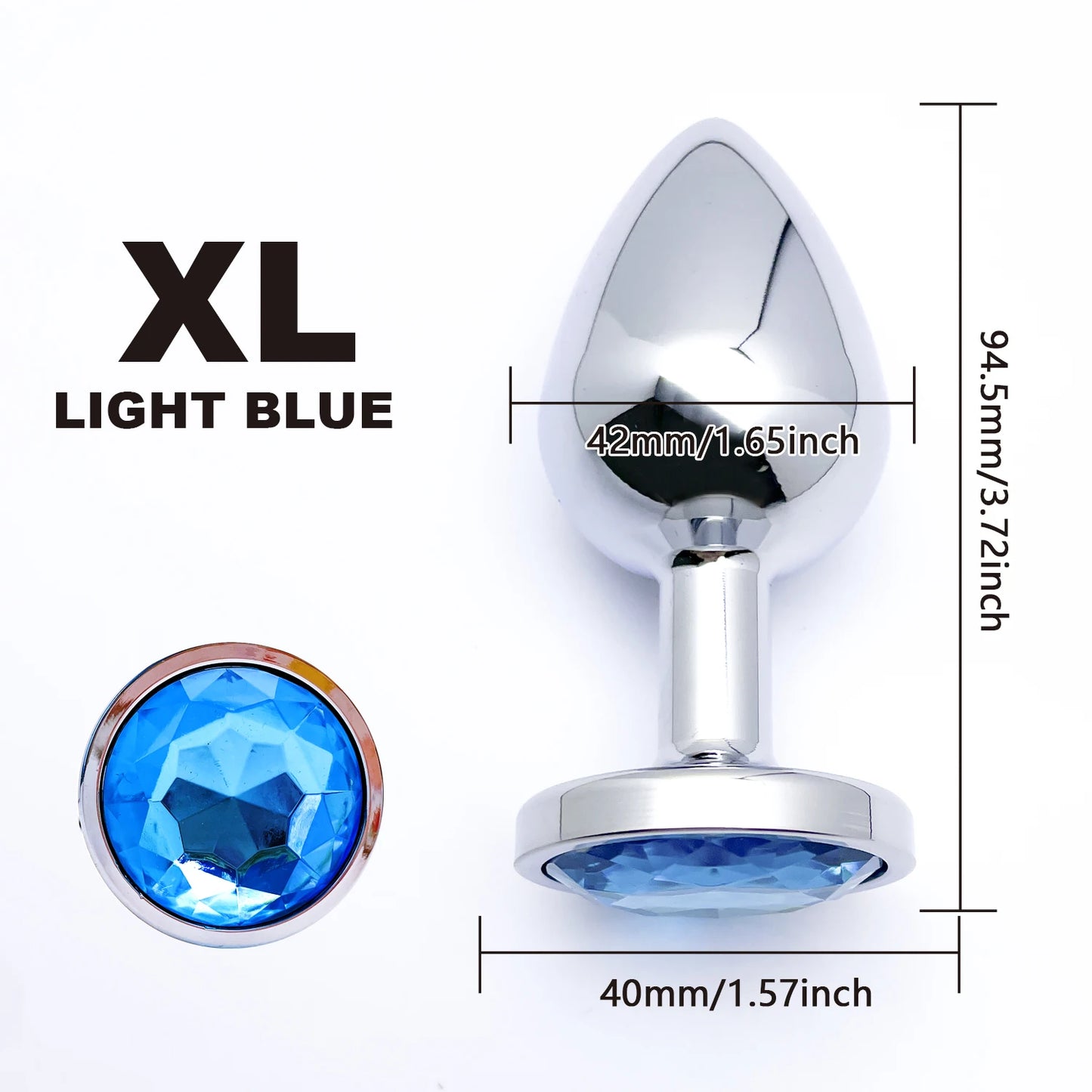 Metal Anal Plug Set 5 Size Butt Plug Sex Toy for Couples Adult Game Masturbator Anus Stimulation Toys for Women And Men