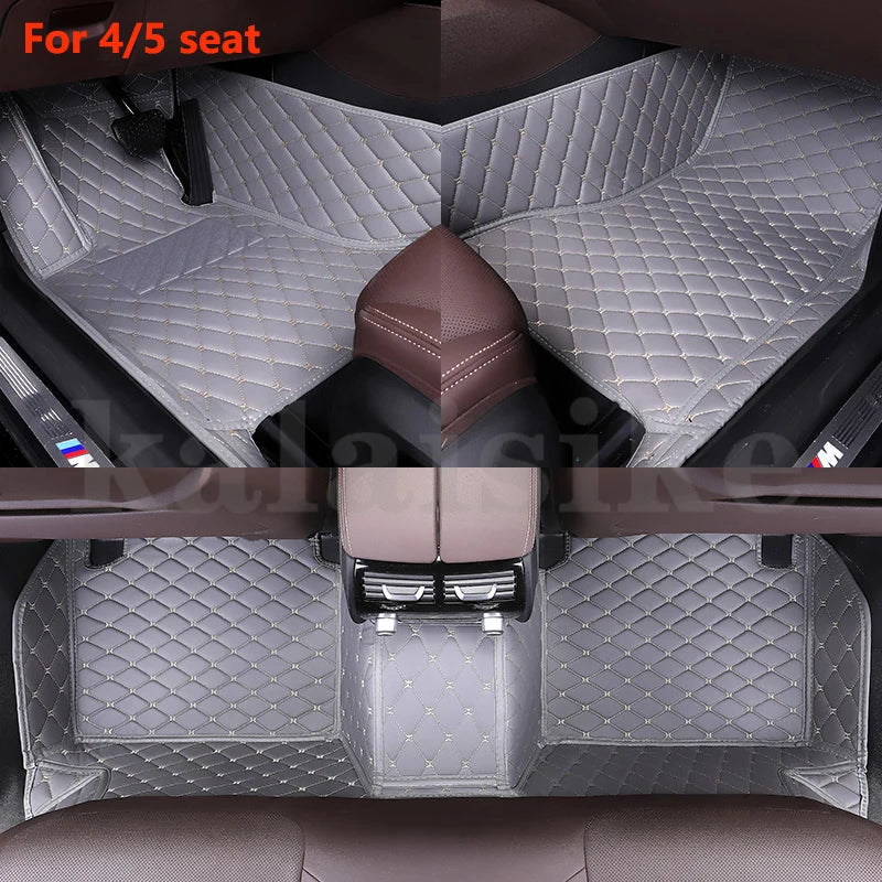 Custom Car Floor Mat for SsangYong All model Stavic Korando Kyron tivoli rexton Actyon Chairman auto accessories interior parts