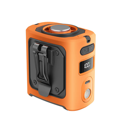 2026 New Waist Clip Fan Semiconductor Cooling Mini Personal Air Conditioner Portable Wearable Cooling Fan Hands-Free Outdoor