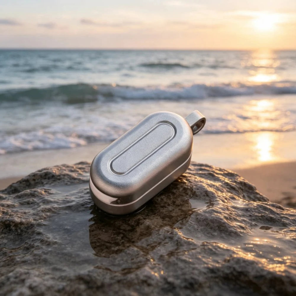 ZZEDC Bean Z Push Slider Mini Stress Relief Toy For Gobigger Aluminum Sinian Youth Edition Fidget Toys For Adults Fidget Slider