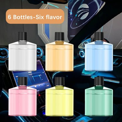 XMSJ Smart Car Air Freshener Level 5 Adjustable USB Charging Car Fragrance Diffuser Air Freshener Essential Oil Fragrance Gift