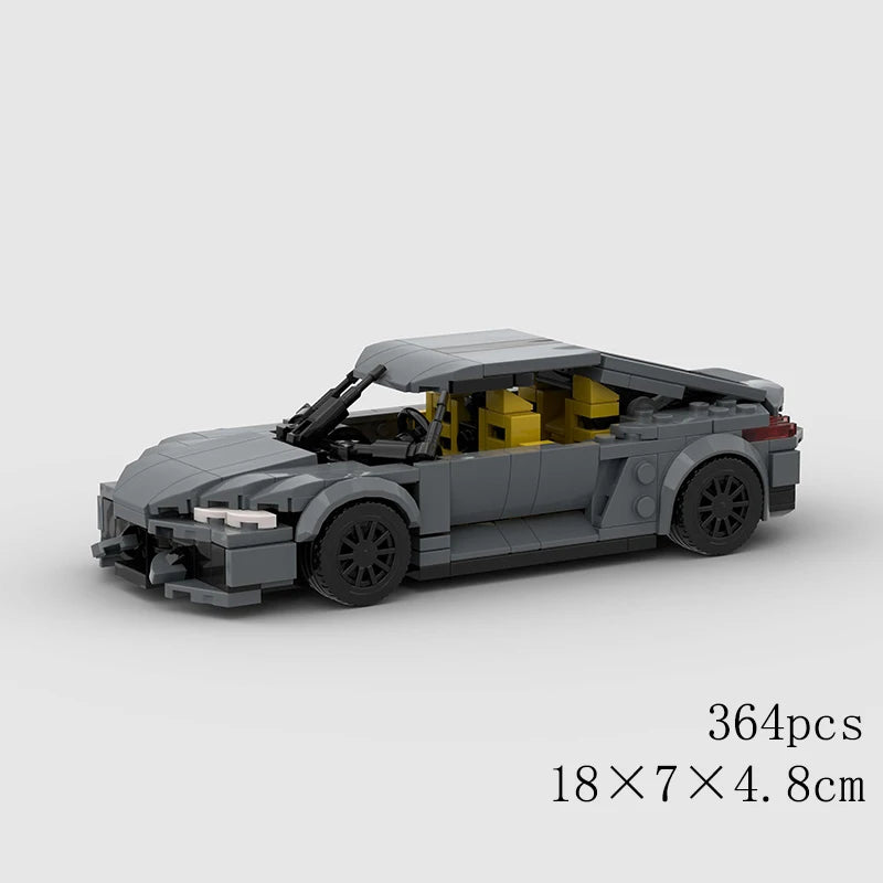 MOC Speed Car Miata MX-5 NA M3 Super Race Sport Vehicle Model Building Block Technical Racing Brick Toy Christmas Gift City