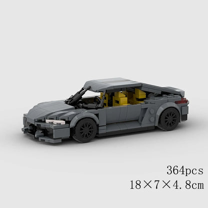 MOC Speed Car Miata MX-5 NA M3 Super Race Sport Vehicle Model Building Block Technical Racing Brick Toy Christmas Gift City