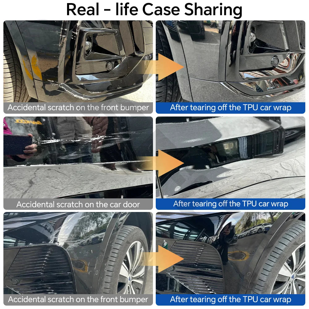 For BYD Yuan UP ATTO 2 2024-2025 Car Paint Protection Film Transparent Self Healing PPF Wrap 8.5mil Clear Bra Anti Yellowing