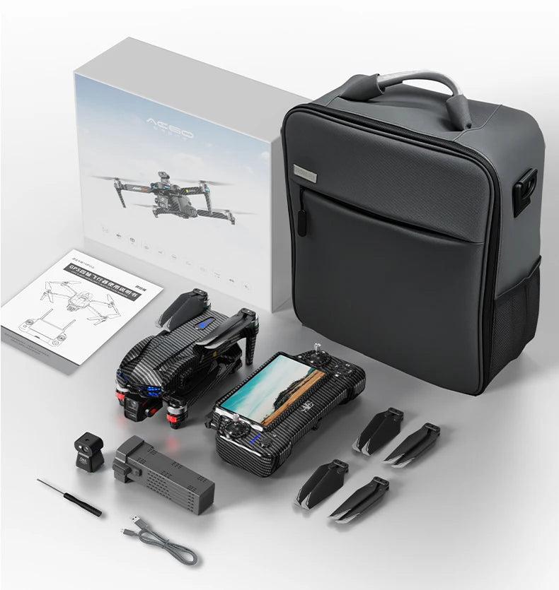 AE60 GPS Professional Drone 4K HD Camera 3-Axis Gimbal Obstacle Avoidance Aerial Brushless 800g Airdrop Security Drone Kids Toys