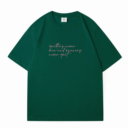 WAVLATII Women New Letter Printed T shirts Female White Casual Cotton Tees Lady Purple Summer Short Sleeve Tops for Young WT2342