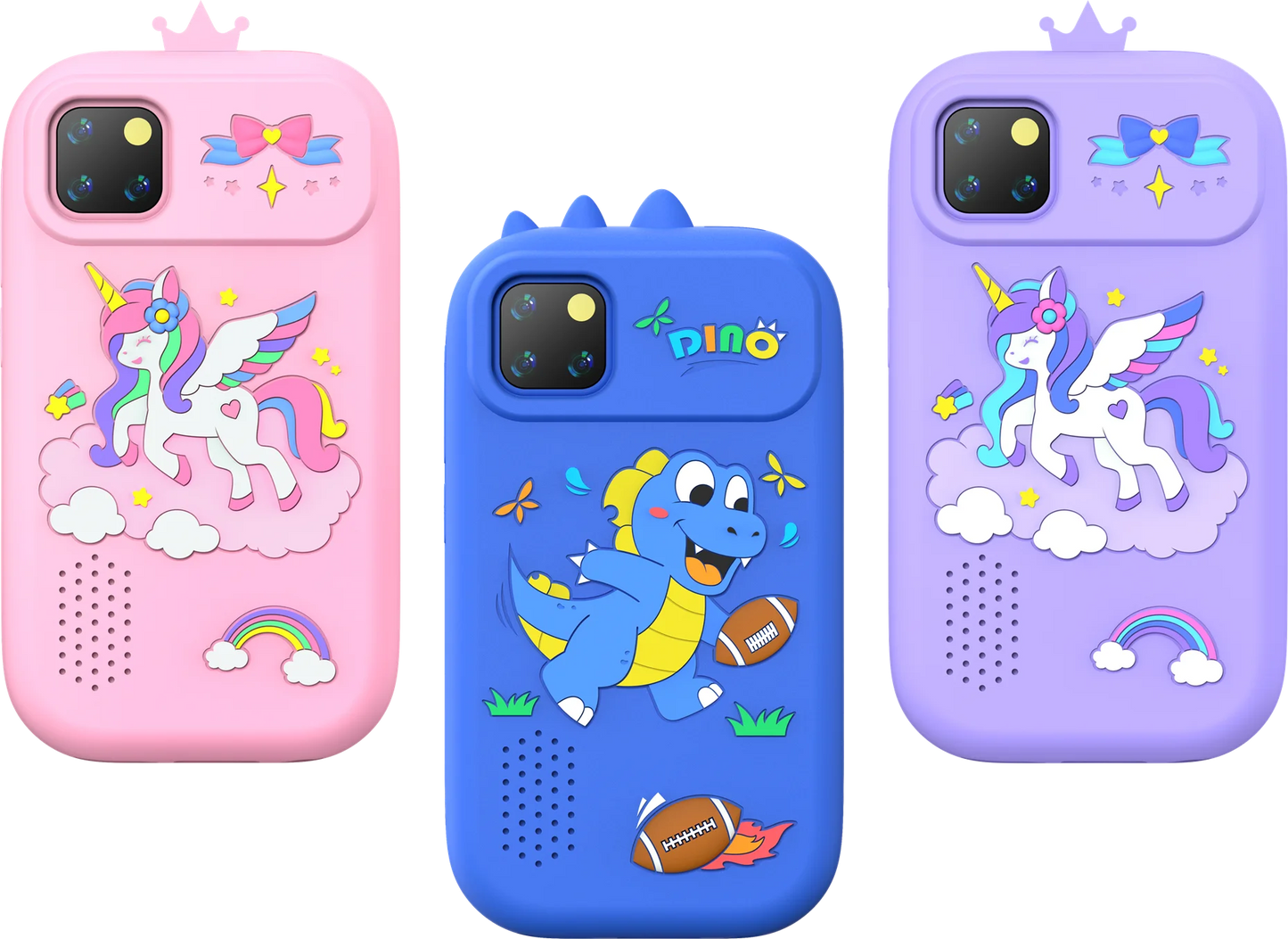 3.5 inch Children Smart Phone Toys Dual Camera 18 Games Multifunct Baby Mobile Educational Toys for Kids Birthday Christmas Gift