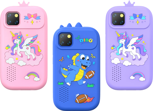 3.5 inch Children Smart Phone Toys Dual Camera 18 Games Multifunct Baby Mobile Educational Toys for Kids Birthday Christmas Gift