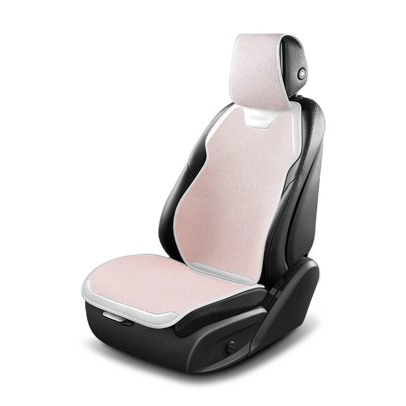 Universal Linen Car Seat Cover Four Season Auto Flax Comfortable Breathable Anti-Slip Covers Cushion SUV Car Seat Protection